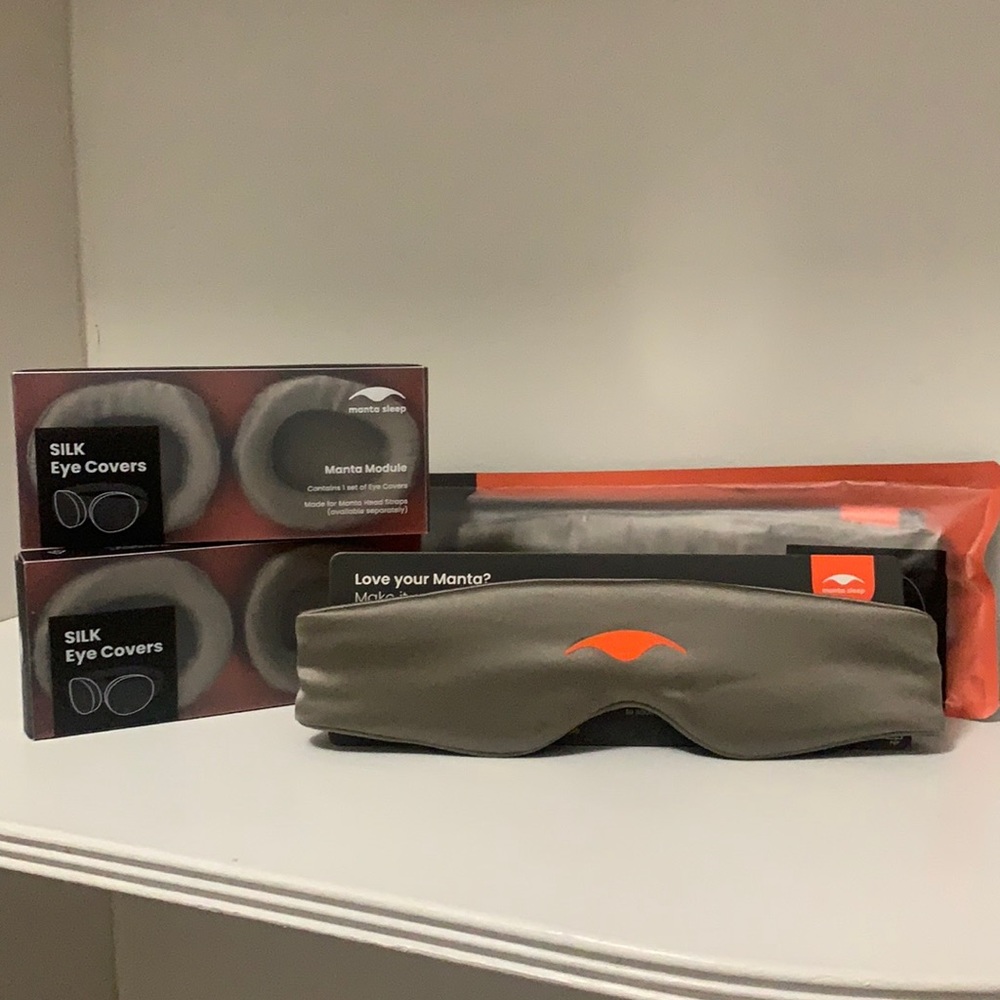 NWOT Silk Manta Sleep Masks - Pair